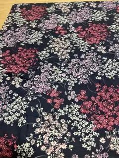 「和柄 小花柄 生地 4.6m 大塚屋購入 ハンドメイド