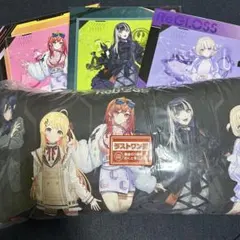 一番くじ　リグロス　ビジュアルボード3種とラストワン賞の4点セット　＋おまけ9点