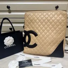 ✨美品✨CHANEL カンボンライン マトラッセ ショルダーバッグ ラージ