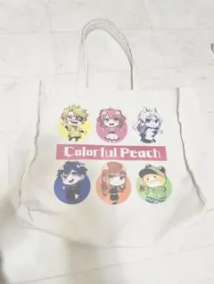 カラフルピーチ　アベイルコラボトートバッグ