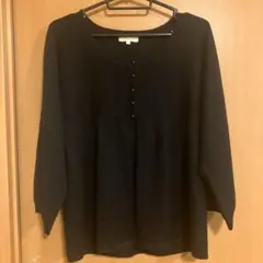 HushHush 黒 長袖 トップス サイズ2のサムネイル