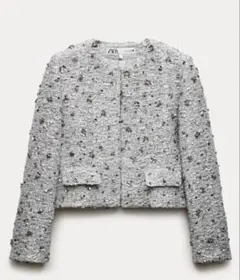 ZARA ザラ スパンコールジャケット