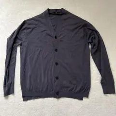 【Mサイズ】ユニクロ プラスj シルクコットンVネックカーディガン（長袖）のサムネイル