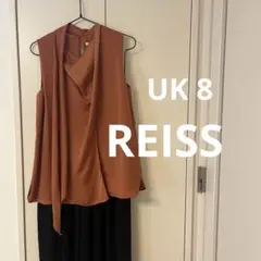 【新品・未使用】REISS リース ブラウス Mサイズ 英国王室御用達