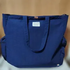 美品大容量Arnold Palmer ネイビー トートバッグ