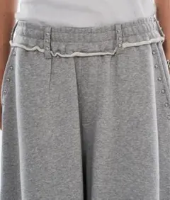 スウェットパンツ ワイド