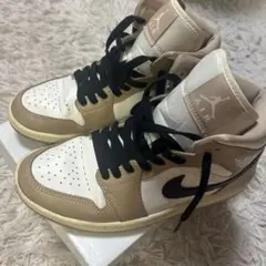 NIKE AIR JORDAN 1 MID "Desert 24cm