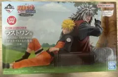 最安値 ナルト 一番くじ　ラストワン賞　うずまきナルト&自来也　フィギュア NARUTO ナルト くじ フィギュア ラストワン 自来也