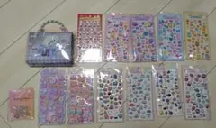 【まとめ売り】ハローキティ ボンボンドロップシールミニ・シール帳・シールセット