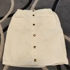 E hyphen world gallery ホワイト タイト スカート