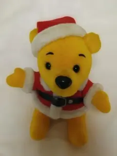 くまのプーさん クリスマス サンタ ぬいぐるみ