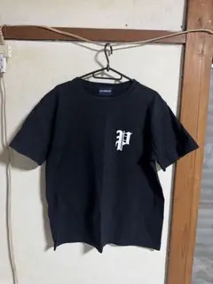 PHATRNK Tシャツ プリントロゴ 黒