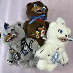 usjハミクマぬいぐるみ3セット パンク ソウル ハミクマ ユニバUSJ限定