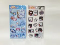 サンエックス シャカシャカシール ツインラビットエンジェルズ モノクロブー