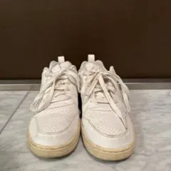 NIKE ホワイト レザースニーカー