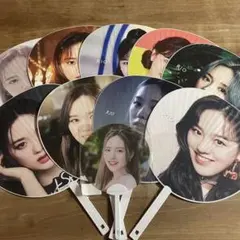 NiziU RIO リオ うちわ セット