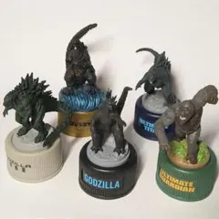 ゴジラ-1.0 ゴジラ × コング 新たなる帝国 ボトルキャップ マスコット