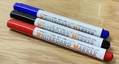 ホワイトボードマーカー 赤 黒 青 3本セット