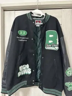 Ben Davis スタジャン XL ブラック/グリーン