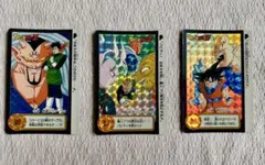 ドラゴンボールZ, GT 3枚セット　キラキラカード ドラゴンボールZ カードダス 3枚セット - メルカリ