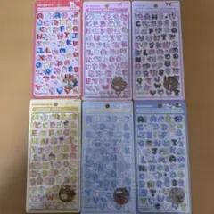 正規品　サンリオ　ボンボンドロップシールmoji ６枚セット