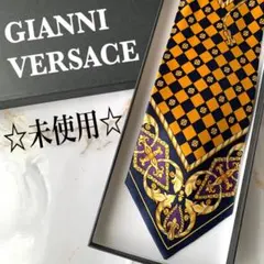 【未使用】GIANNI VERSACE ヴェルサーチ ネクタイ バロック柄のサムネイル