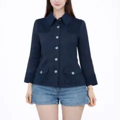 BURBERRY LONDON ニット切替シャツ 1