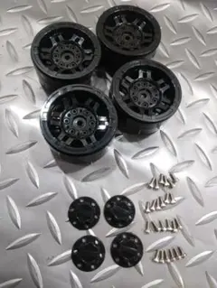 ミニ四駆 芯無 精密加工 ローハイトカーボンホイール ペラ ハーフ