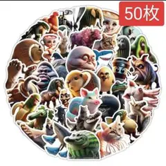 【新品】イタリアンブレインロット 防水ステッカー50枚セット フレークシール