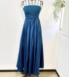 新品☆アイダンマトックス☆ワンショルダードレス紺ネイビー2