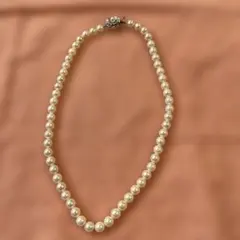 SILVER刻印 パールネックレス あこや真珠（7mm／40cm）