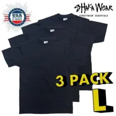 Shaka Wear Tシャツ Lサイズ 2枚セット ブラック 黒 無地 - メルカリ