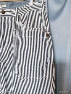 ヒッコリーパンツ ワークパンツ