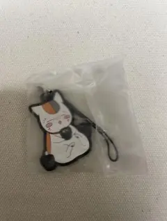 はま寿司　夏目友人帳　ラバーストラップ　ほろ酔いニャンコ先生