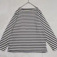 【バックナンバー】Tシャツ カットソー　ボーダー　カジュアル　綿100% M
