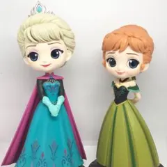 アナと雪の女王 戴冠式 Qposket 2体セット