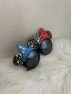 ミッキー ミニー 帽子型サングラス