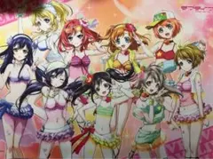 希少品 ラブライブサンシャイン 松浦果南 プレイマット 中身のみ