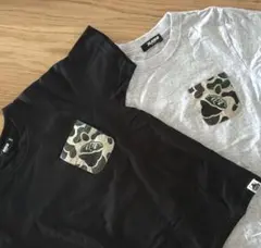 【未使用】 XLARGE KIDS 迷彩ポケット Tシャツ 140 2枚セット