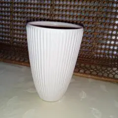 まとめ売り　①観葉植物植木鉢 中型　高さ14cm　②一輪挿し　カラフル花模様花瓶