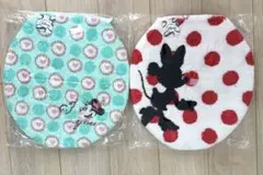 Disney ディズニー ミッキー　ミニー 便座カバー　二個セット