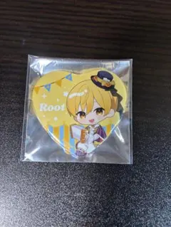すとぷり　るぅと　ハートの缶バッチ　ハロウィン　デフォ　おばけ すとぷり ハロウィン 2025 ハート缶バッジ るぅと デフォ - メルカリ