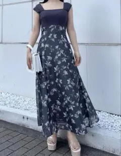 マーキュリーデュオ　ベアニットドッキングコルセットワンピース