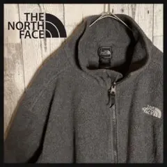 【人気モデル】ノースフェイス フリース ジャケット 両面刺繍ロゴ　ゆるダボ　完売