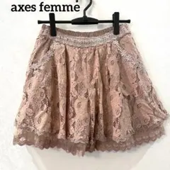axes femme アクシーズファム 総レースキュロット