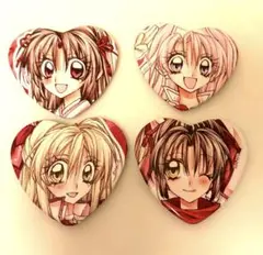 種村有菜 30周年記念展 くじ D賞 ハート缶バッジ - メルカリ