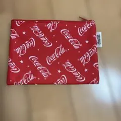 Coca-Cola コカ・コーラ フラットポーチ レッドのサムネイル