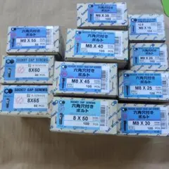 ボルトセット M10x68 90個 M12x100 54個 - メルカリ