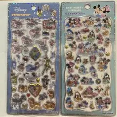 【正規品】　即日配送　ディズニー　プチドロップステッカー　セット　ベビーミッキー