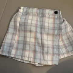 チェック柄キュロット☆